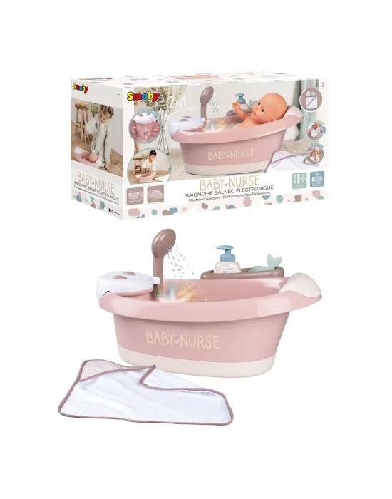 7600220368 Baby Nurse Sesli Ve Işıklı Balneo Banyo Seti -simba