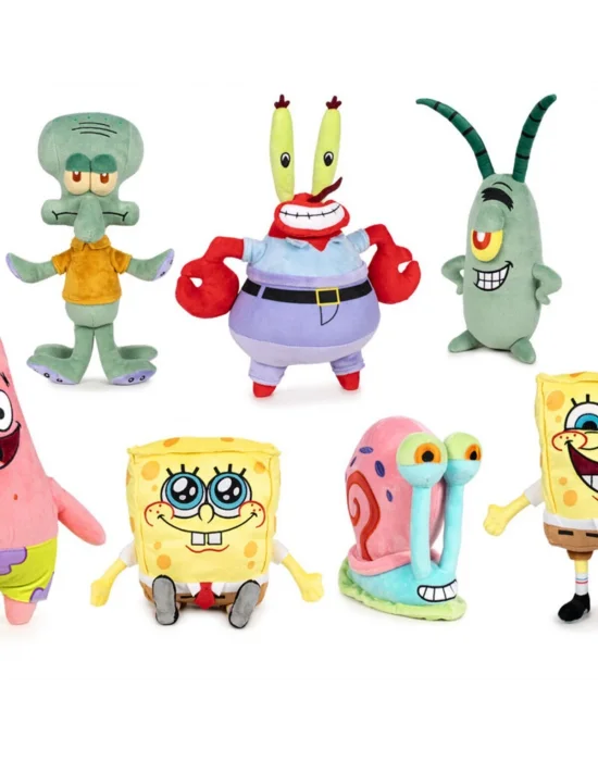 760025633 Spongebob Serisi Sostenible Peluş 30 Cm (7 Asorti)