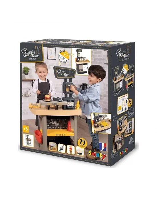 7600310910 Smoby Food Corner Restoranı Oyun Seti