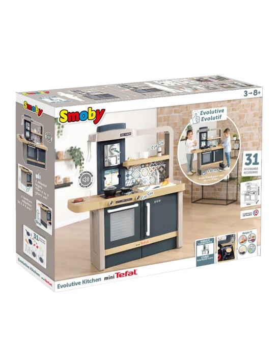 760031208 Smoby Tefal Evolutive Mutfak