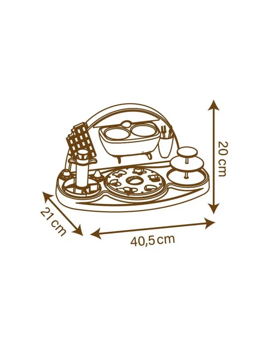 7600312116 Smoby Chef Çikolata Fabrikası Oyun Seti
