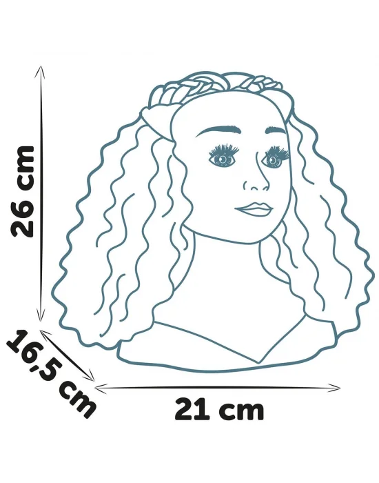 7600320318 Afro Stil Bebek Başı Güzellik Seti