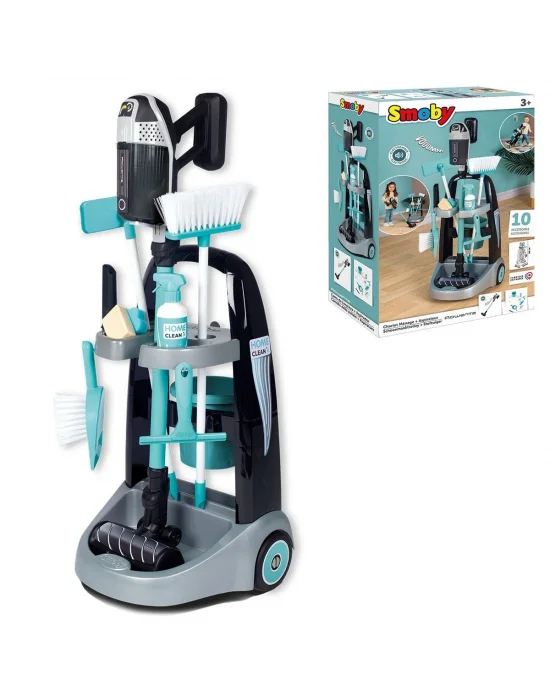 7600330319 Rowenta Oyuncak Temizlik Arabası + Elektrikli Süpürge