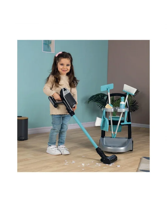 7600330319 Rowenta Oyuncak Temizlik Arabası + Elektrikli Süpürge