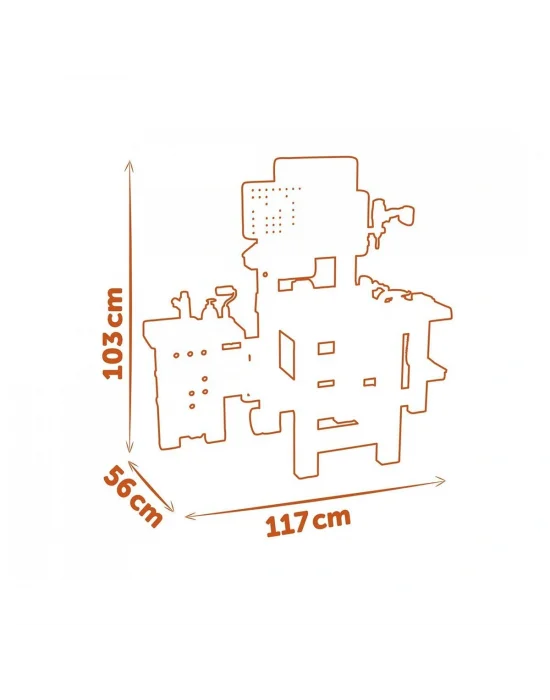 7600360726 Black+decker Mega Werkbank Center