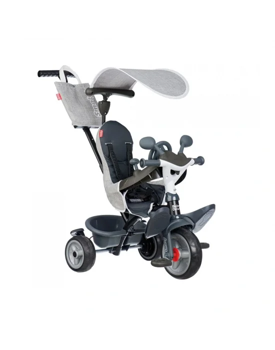 7600741503 Baby Driver Tricycle 3 Tekerlekli 3ü 1 Arada Gri Bisiklet +10 Ay