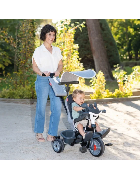 7600741503 Baby Driver Tricycle 3 Tekerlekli 3ü 1 Arada Gri Bisiklet +10 Ay