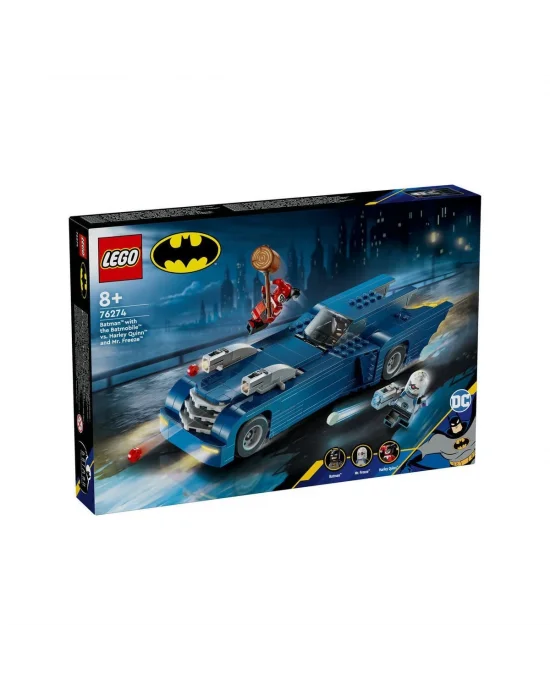 76274 Lego Marvel Batmobile Batman Harley Quinn Ve Mr. Freeze 435 Parça +8 Yaş