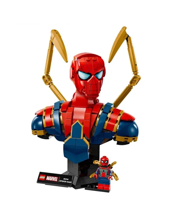 76326 Marvel Iron Örümcek Adam Büstü 379 Parça +18 Yaş