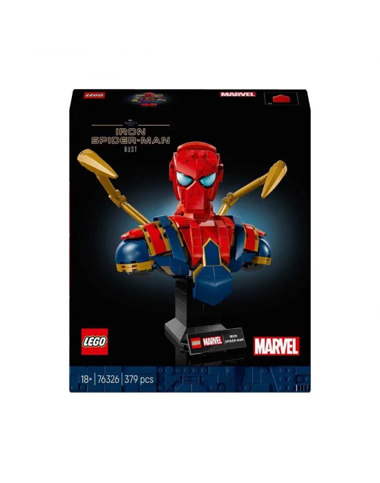 76326 Marvel Iron Örümcek Adam Büstü 379 Parça +18 Yaş