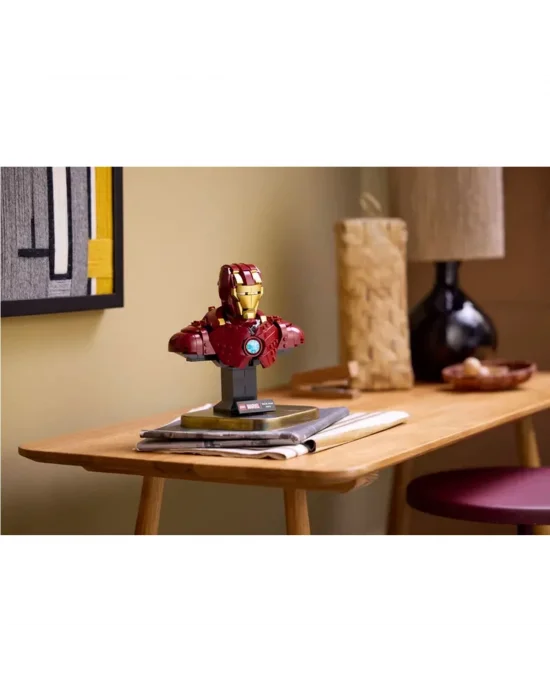 76327 Lego Marvel Iron Man Mk4 Büstü 436 Parça +18 Yaş