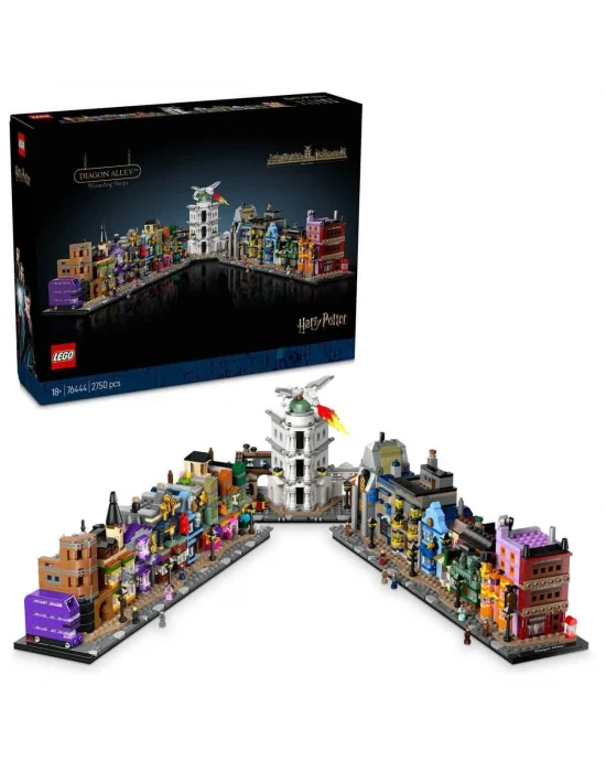 76444 Lego Harry Potter - Diagon Yolu Büyücü Mağazaları 2750 Parça +18 Yaş