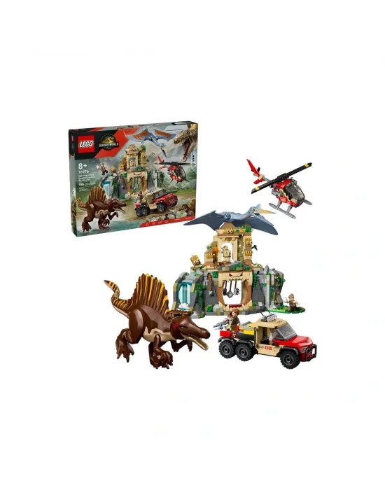 76976 Lego Jurassic World Spinosaurus Ve Quetzalcoatlus 984 Parça +8 Yaş
