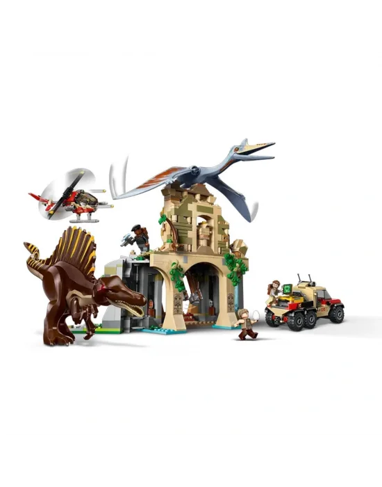 76976 Lego Jurassic World Spinosaurus Ve Quetzalcoatlus 984 Parça +8 Yaş
