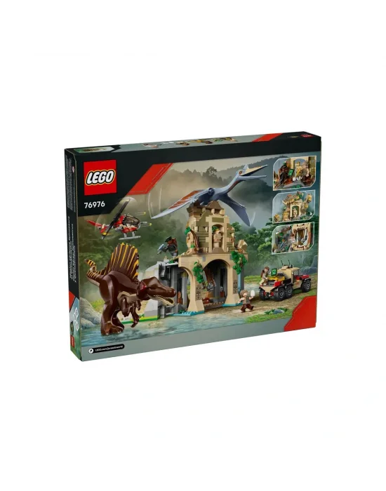 76976 Lego Jurassic World Spinosaurus Ve Quetzalcoatlus 984 Parça +8 Yaş
