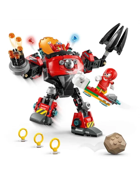 77005 Lego Sonic -knuckles Dr. Eggmanın Robotuna Karşı 350 Parça +8 Yaş