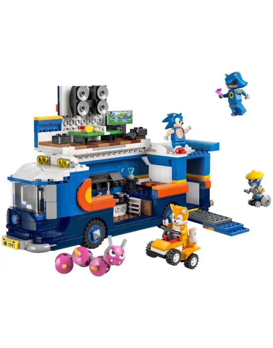 77006 Lego® Sonic The Hedgehog™ Sonic Takımı Komuta Kamyonu 747 Parça +8 Yaş