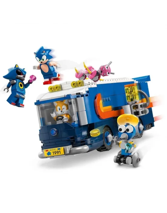 77006 Lego® Sonic The Hedgehog™ Sonic Takımı Komuta Kamyonu 747 Parça +8 Yaş