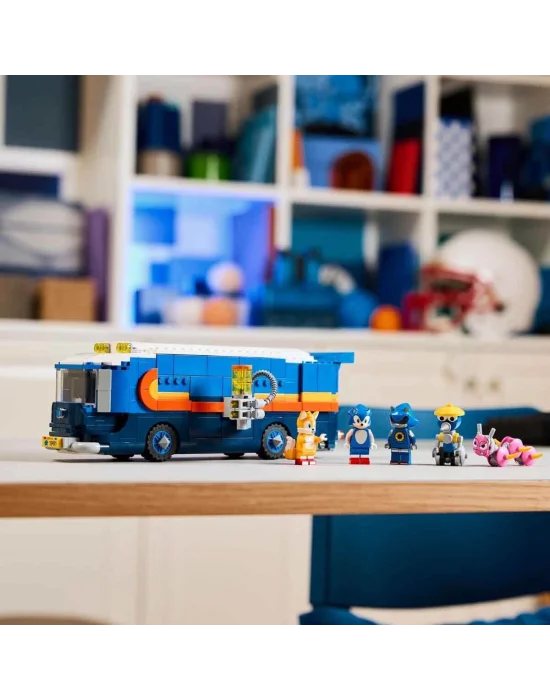 77006 Lego® Sonic The Hedgehog™ Sonic Takımı Komuta Kamyonu 747 Parça +8 Yaş