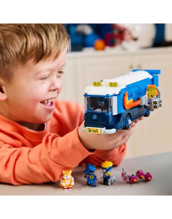 77006 Lego® Sonic The Hedgehog™ Sonic Takımı Komuta Kamyonu 747 Parça +8 Yaş