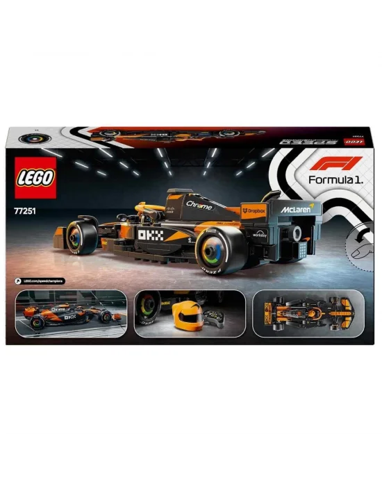77251 Lego Speed Champ.mclaren F1 Team Mcl38 Yarış Arabası 269 Parça +10 Yaş