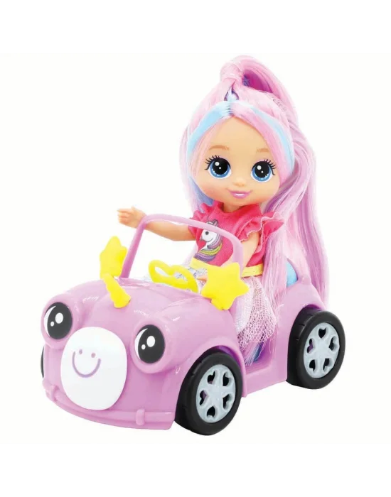 81121 Sun-fnv-mnk-bbk-dreameez Unıcorn Arabalı Bebek 4a