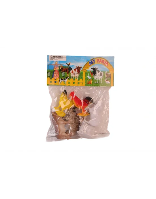 828-13 Pvc De 6lı Çiftlik Hayvanları 72