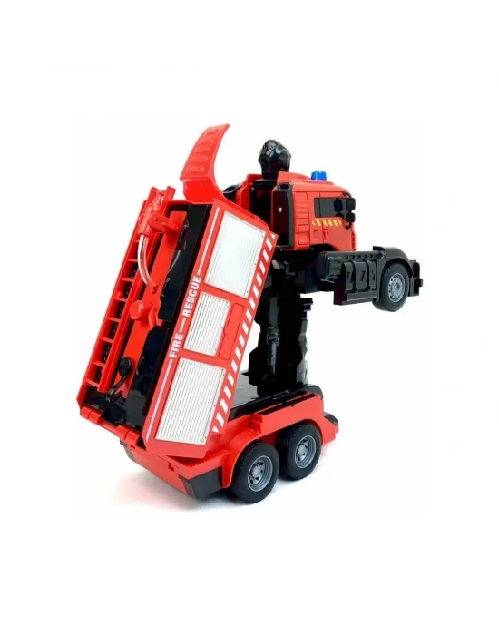 828-5 Şarjlı Işıklı Dönüşebilen Robot İtf