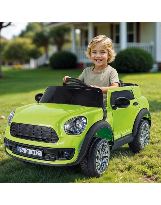 8295 Oyuncak Rıde On 12v Araba Kumandalı Açık Yeşil