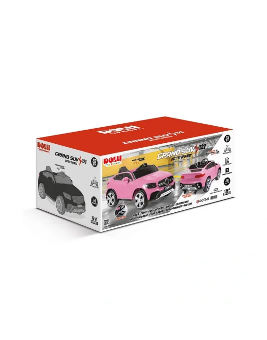 8398 Grand Suv 12v Pembe Akülü Araba -dolu Oyuncak