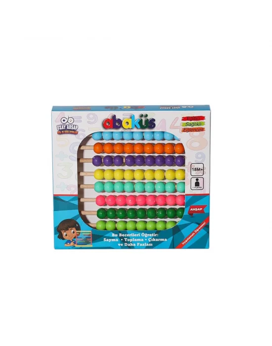 8455 Ahşap Ayaksız Abaküs