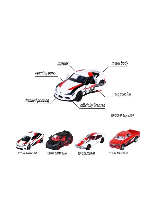 8502105003 Toyota Racing 5 Pieces Giftpack