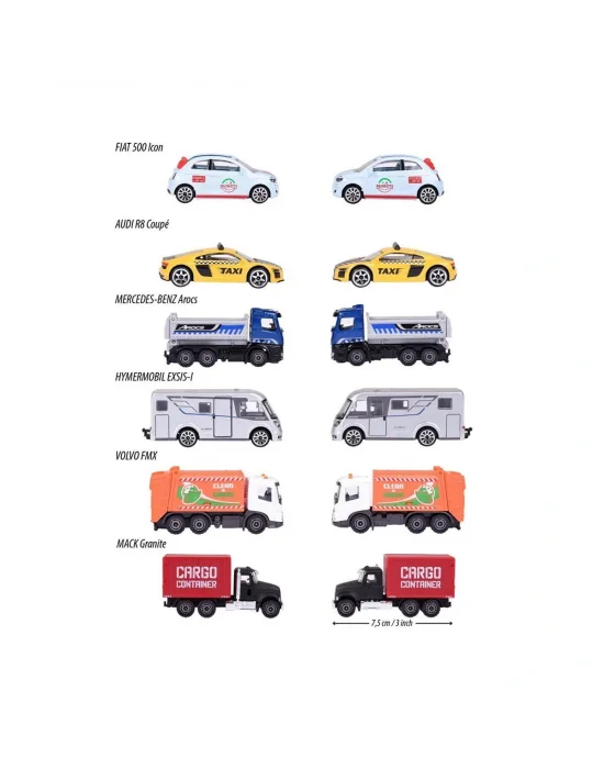 8503000002 City Premium Vehicles 6-asst