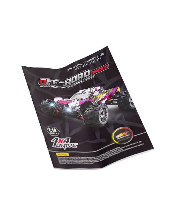 866-1612 1:16 Kumandalı 70 Km/h Monster Truck 4x4