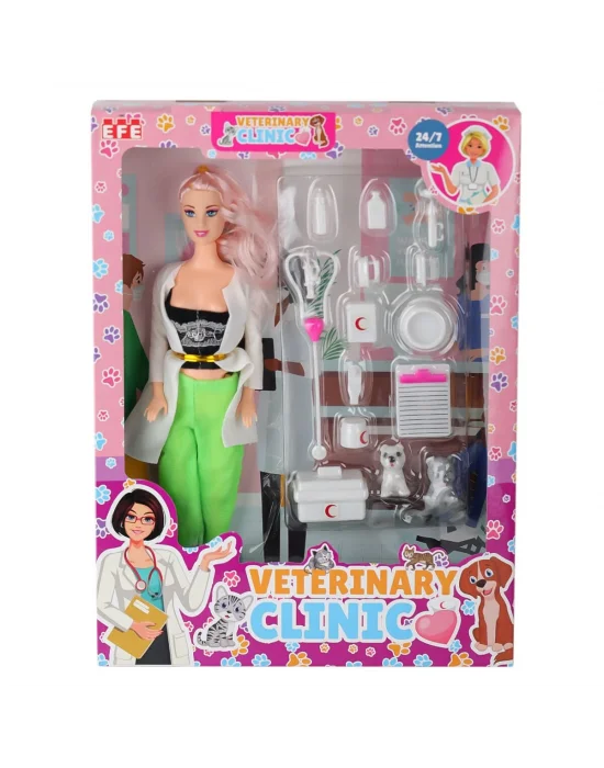 875 Veteriner Manken Bebek -efe Toys