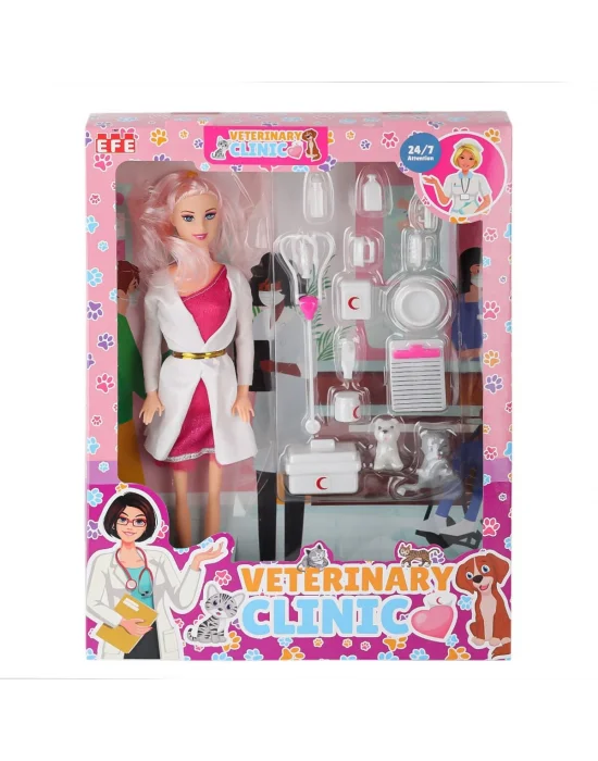 875 Veteriner Manken Bebek -efe Toys