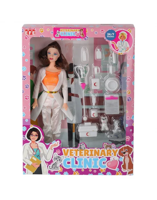 875 Veteriner Manken Bebek -efe Toys