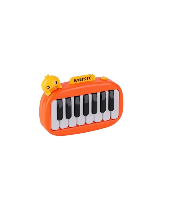 8897-1b Ördek Işıklı Müzikal Piano