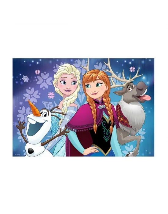 90747 Disney Frozen Kuzey Işıkları 2x24 Parça Ravensburger Puzzle