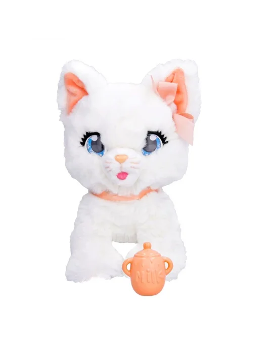 90773  Hareketli Ve Sesli Sevimli Peluş Kedicik Bella -sunman