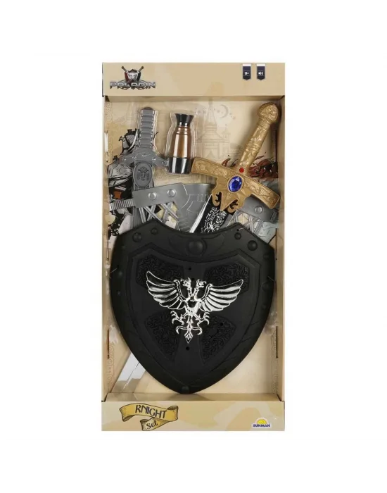 9135 Sun-yfn-pal-şövalye Set Kalk Dürb Bıçak Sesli Ort Kutu 2a