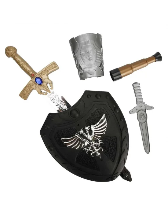 9135 Sun-yfn-pal-şövalye Set Kalk Dürb Bıçak Sesli Ort Kutu 2a