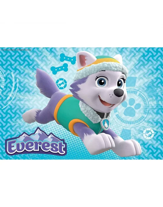 91522 Paw Patrol Skye Ve Everest 2x24 Parça Ravensburger Puzzle