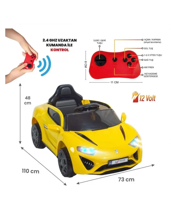 9178 0005  Jagor 12v Akülü Araba 1310-4 1310-1 1310-2 1310-3