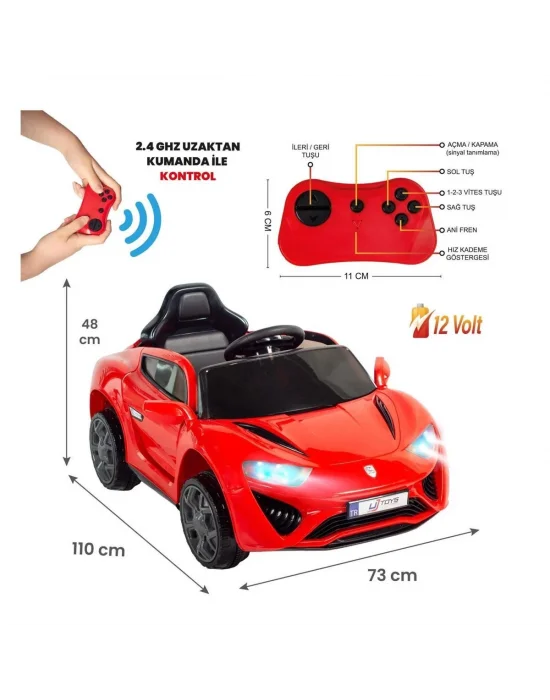 9178 0005  Jagor 12v Akülü Araba 1310-4 1310-1 1310-2 1310-3