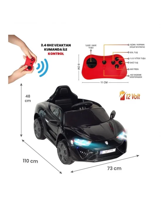 9178 0005  Jagor 12v Akülü Araba 1310-4 1310-1 1310-2 1310-3