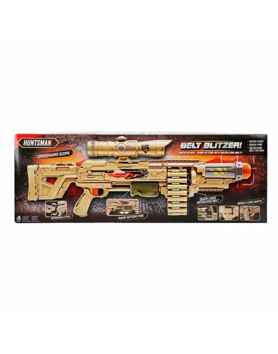 91955 Belt Blitzer 18 Mermili Sünger Dart Atan Silah -sunman