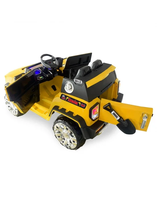 94-519 Fenomen Kumandalı Akülü Araba 4x4 12v Sarı