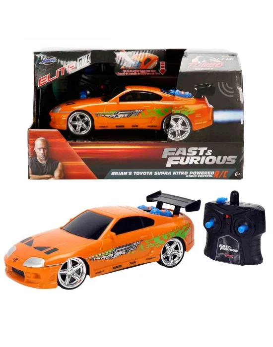 9462 Sun-sım-jda-rc Araba 1 24 Fast Furıous Brıans Toyota Supra Nıtro Powered