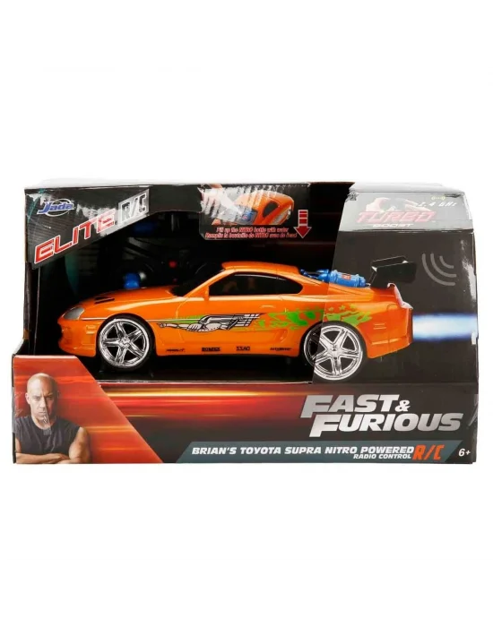 9462 Sun-sım-jda-rc Araba 1 24 Fast Furıous Brıans Toyota Supra Nıtro Powered